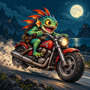 Murloc riding a motorcycle — 2026-10-20 01:01 UTC