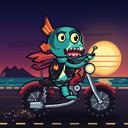 Murloc riding a motorcycle — 2026-10-20 01:04 UTC