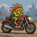 Murloc riding a motorcycle — 2026-10-20 05:04 UTC