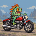 Murloc riding a motorcycle — 2026-10-20 06:03 UTC