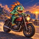 Murloc riding a motorcycle — 2026-10-20 08:06 UTC