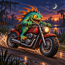 Murloc riding a motorcycle — 2026-10-20 09:06 UTC
