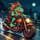 Murloc riding a motorcycle — 2026-10-20 09:57 UTC