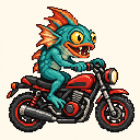 Murloc riding a motorcycle — 2026-10-20 15:00 UTC