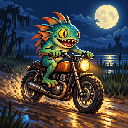 Murloc riding a motorcycle — 2026-10-20 17:05 UTC