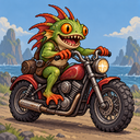 Murloc riding a motorcycle — 2026-10-20 22:20 UTC