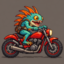 Murloc riding a motorcycle — 2026-10-20 22:20 UTC