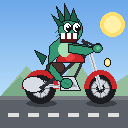 Murloc riding a motorcycle — 2026-10-20 22:22 UTC
