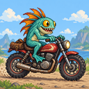 Murloc riding a motorcycle — 2026-10-21 01:04 UTC
