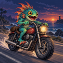 Murloc riding a motorcycle — 2026-10-04 18:03 UTC