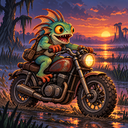 Murloc riding a motorcycle — 2026-10-21 04:00 UTC
