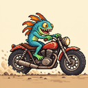 Murloc riding a motorcycle — 2026-10-21 07:07 UTC
