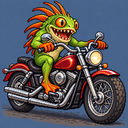 Murloc riding a motorcycle — 2026-10-21 10:57 UTC