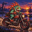 Murloc riding a motorcycle — 2026-10-21 11:58 UTC
