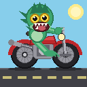 Murloc riding a motorcycle — 2026-10-21 13:00 UTC