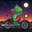 Murloc riding a motorcycle — 2026-10-21 13:05 UTC