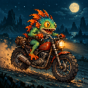 Murloc riding a motorcycle — 2026-10-21 14:00 UTC