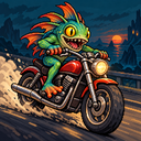 Murloc riding a motorcycle — 2026-10-21 17:01 UTC