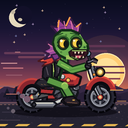 Murloc riding a motorcycle — 2026-10-21 20:12 UTC