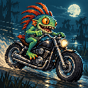 Murloc riding a motorcycle — 2026-10-21 20:57 UTC
