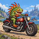 Murloc riding a motorcycle — 2026-10-21 22:04 UTC
