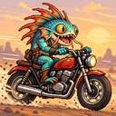 Murloc riding a motorcycle — 2026-10-21 22:04 UTC