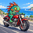 Murloc riding a motorcycle — 2026-10-21 22:05 UTC
