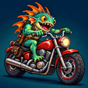 Murloc riding a motorcycle — 2026-10-22 01:07 UTC