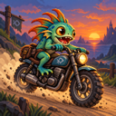 Murloc riding a motorcycle — 2026-10-04 21:03 UTC