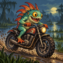 Murloc riding a motorcycle — 2026-10-22 04:59 UTC