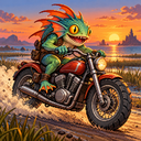 Murloc riding a motorcycle — 2026-10-22 07:06 UTC