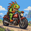Murloc riding a motorcycle — 2026-10-03 05:04 UTC