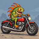 Murloc riding a motorcycle — 2026-10-22 12:03 UTC