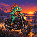 Murloc riding a motorcycle — 2026-10-22 12:03 UTC