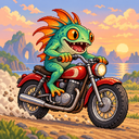 Murloc riding a motorcycle — 2026-10-22 13:03 UTC