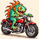 Murloc riding a motorcycle — 2026-10-22 15:58 UTC