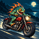 Murloc riding a motorcycle — 2026-10-22 22:06 UTC
