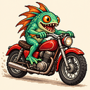 Murloc riding a motorcycle — 2026-10-22 23:04 UTC