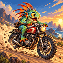 Murloc riding a motorcycle — 2026-10-23 00:04 UTC