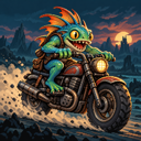 Murloc riding a motorcycle — 2026-10-23 02:05 UTC