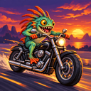 Murloc riding a motorcycle — 2026-10-23 06:00 UTC
