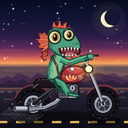 Murloc riding a motorcycle — 2026-10-23 07:00 UTC