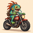 Murloc riding a motorcycle — 2026-10-03 05:04 UTC