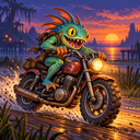 Murloc riding a motorcycle — 2026-10-23 11:03 UTC