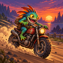 Murloc riding a motorcycle — 2026-10-23 14:01 UTC