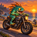 Murloc riding a motorcycle — 2026-10-23 15:05 UTC