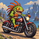 Murloc riding a motorcycle — 2026-10-23 18:05 UTC