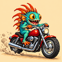 Murloc riding a motorcycle — 2026-10-23 19:05 UTC