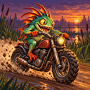 Murloc riding a motorcycle — 2026-10-23 20:02 UTC