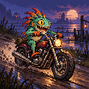 Murloc riding a motorcycle — 2026-10-23 22:02 UTC
